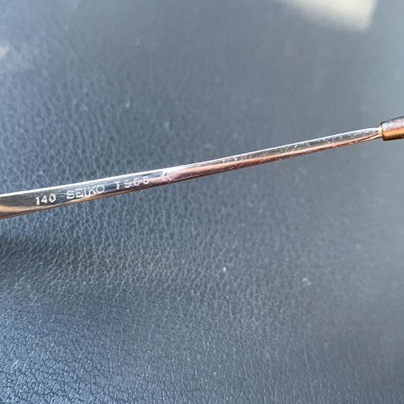 Seiko titanium eye glass